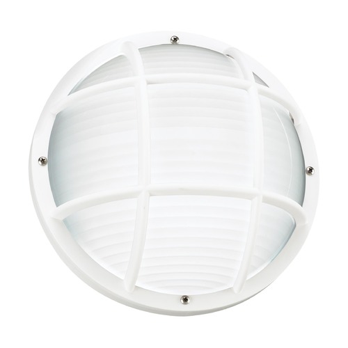 Bayside White Outdoor Wall Light by Generation Lighting