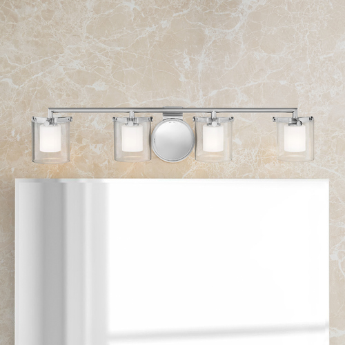 Hinkley Rixon 4-Light Chrome Bathroom Light by Hinkley Lighting 5494CM