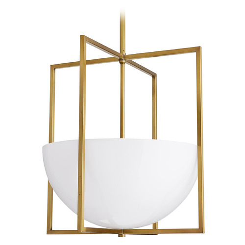 Arteriors Home Lighting Royce Pendant in Antique Brass by Arteriors Home 49177