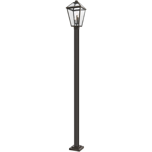 Z-Lite Talbot Oil Rubbed Bronze Post Light by Z-Lite 579PHXLS-536P-ORB