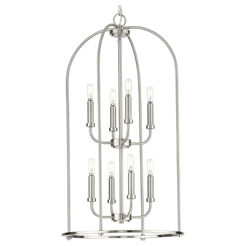 Progress Lighting Progress Lighting Leyden Brushed Nickel Pendant Light P500303-009