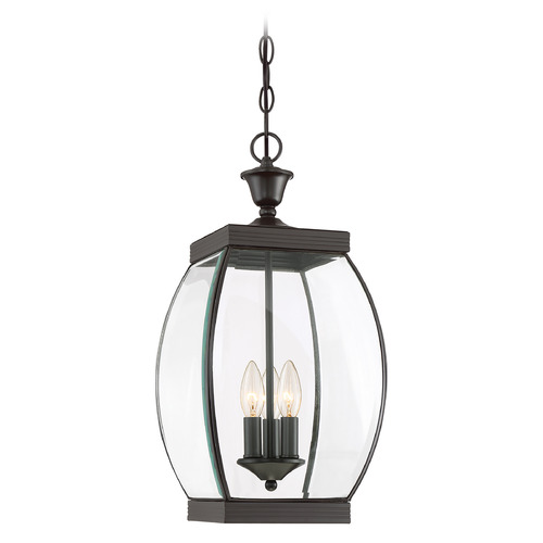 Oasis Mini Pendant in Medici Bronze by Quoizel Lighting