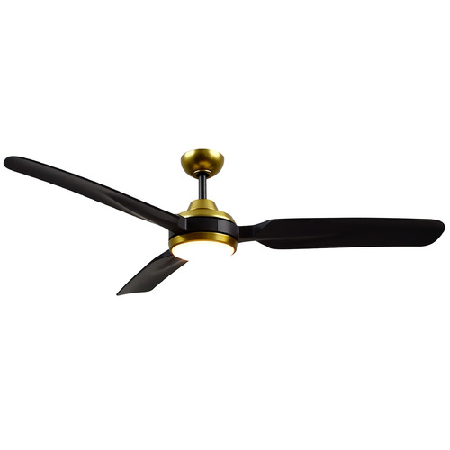 Fremont Brushed Gold LED Ceiling Fan by Kuzco Lighting