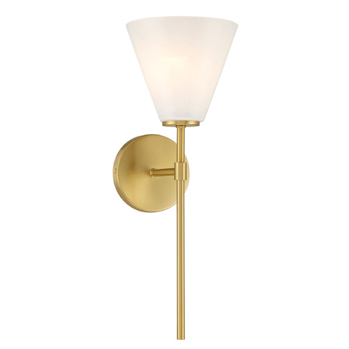 Savoy House Lighting Blair Warm Brass Sconce