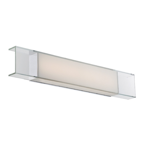 Cloud 28-Inch Chrome LED Bathroom Light by Modern Forms
