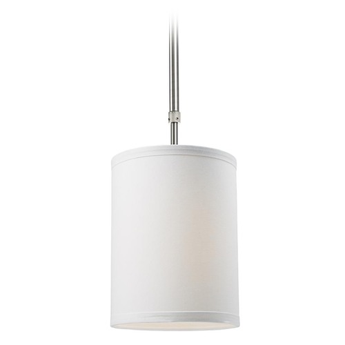 Albion Brushed Nickel Mini Pendant by Z-Lite