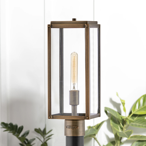 Max 19.25-Inch Burnished Bronze Post Light by Hinkley Lighting