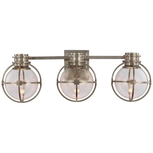 Visual Comfort Signature Collection Chapman & Myers Gracie LED Vanity Light in Nickel by Visual Comfort Signature CHD2483ANCG