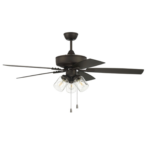 Craftmade Lighting Outdoor Pro Plus 104 Espresso LED Ceiling Fan by Craftmade Lighting OP104ESP5