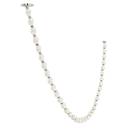 Sean Lavin Collier 108 2700K LED Chandelier in Nickel by Visual Comfort Modern