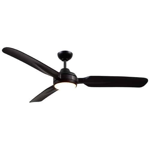 Fremont Matte Black LED Ceiling Fan by Kuzco Lighting