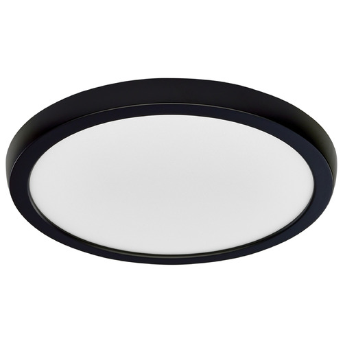 Blink 9-Inch 13W 5CCT LED Flush Mount in Black by Satco Lighting