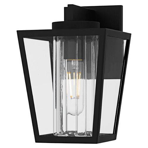 Quoizel Lighting Jett Matte Black Outdoor Wall Light