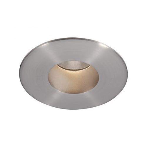 Round Brushed Nickel 2-Inch LED Recessed Trim 3000K 524LM 15-Degree by WAC Lighting