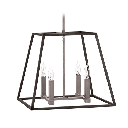 Fulton 18-Inch Aged Zinc Pendant by Hinkley Lighting