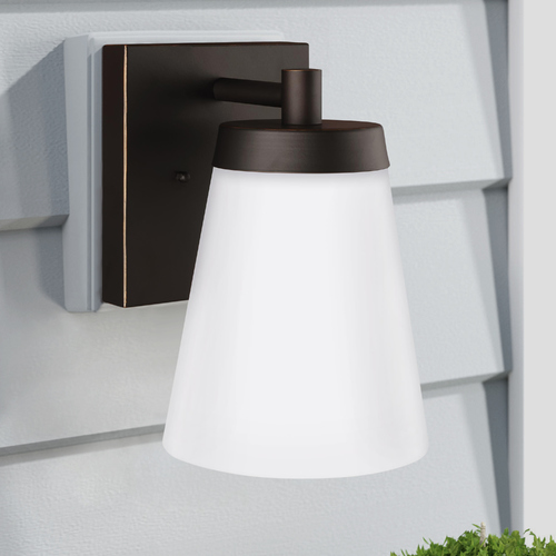 Renville Antique Bronze Outdoor Wall Light by Generation Lighting