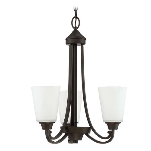 Craftmade Lighting Grace 18-Inch Espresso Chandelier by Craftmade Lighting 41923-ESP