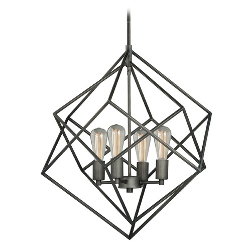 Rad Warm Pewter Pendant by Vaxcel Lighting