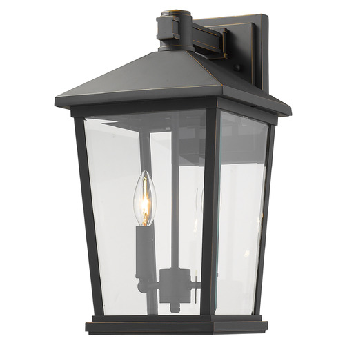 Beacon Oil Rubbed Bronze Outdoor Wall Light by Z-Lite
