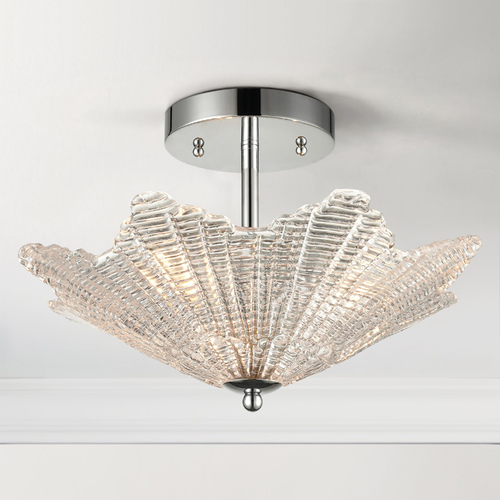 Elk Lighting Radiance Polished Chrome Semi-Flushmount Light