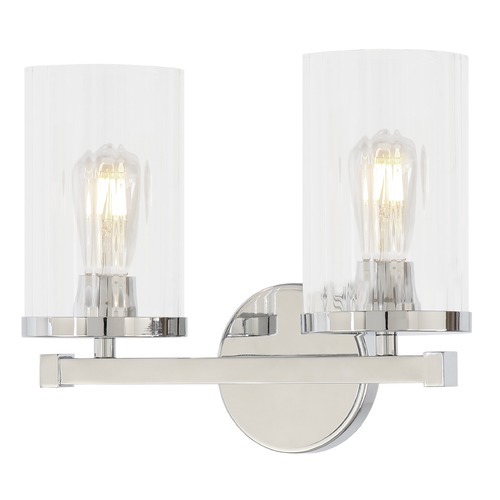 Matteo Lighting Liberty Chrome Bathroom Light by Matteo Lighting S06102CH