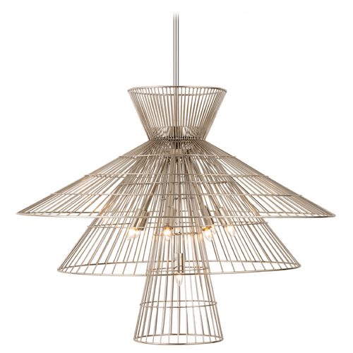 Alito Polished Nickel Chandelier by Z-Lite