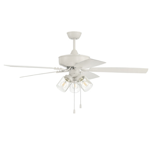 Outdoor Pro Plus 104 White LED Ceiling Fan by Craftmade Lighting