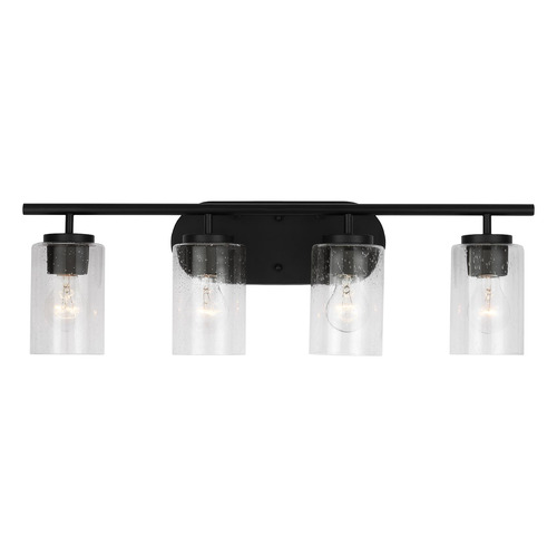 Oslo 27.50-Inch Midnight Black Bathroom Light by Generation Lighting
