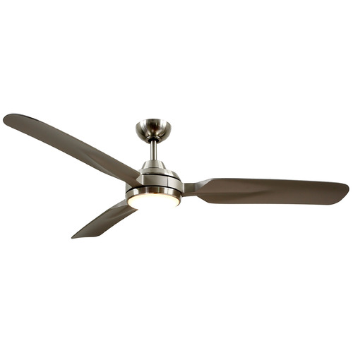 Fremont Brushed Nickel LED Ceiling Fan by Kuzco Lighting