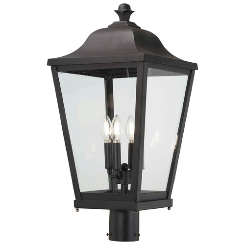 Savannah Sand Coal Post Light by Minka Lavery