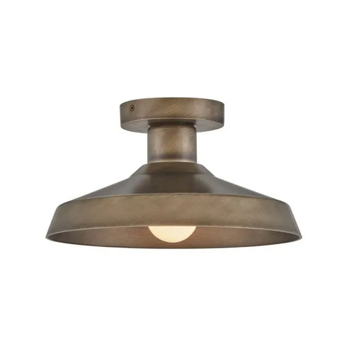 Forge Outdoor Flush Mount in Burnished Bronze by Hinkley Lighting
