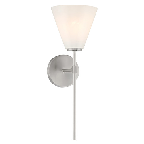 Savoy House Savoy House Lighting Blair Satin Nickel Sconce 9-4010-1-SN