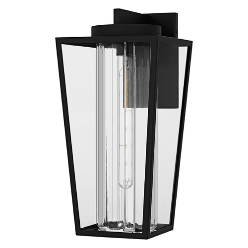 Quoizel Lighting Jett Matte Black Outdoor Wall Light