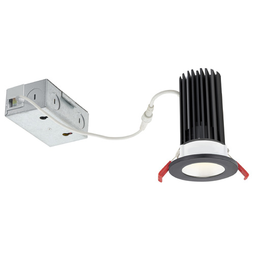 5CCT 2'' LED Canless 15W Smooth Nickel Recessed Light 38Deg by Recesso