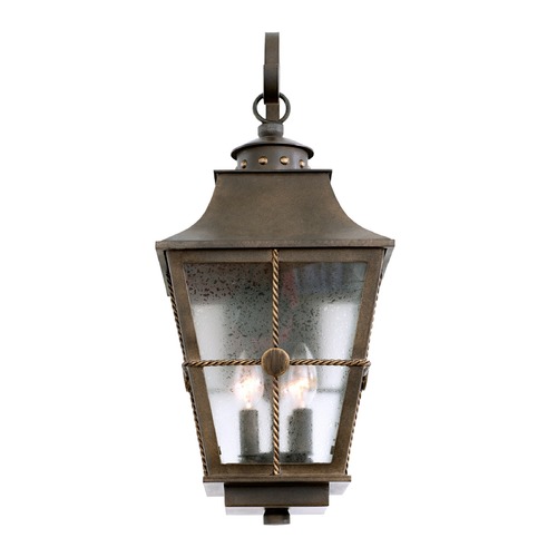 Kalco Lighting Kalco Belle Grove Aged Bronze Outdoor Wall Light 403522AGB