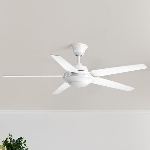 Air Pro Signature Plus II White LED Ceiling Fan by Progress Lighting
