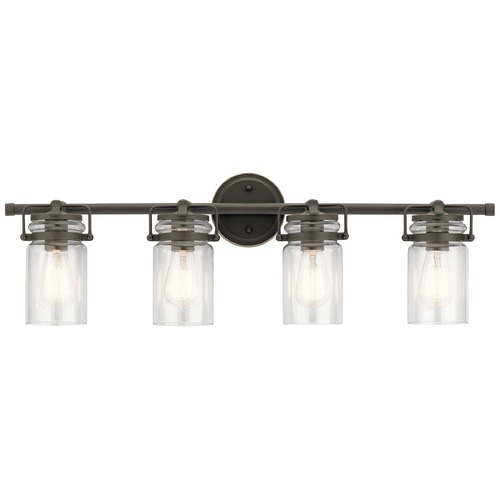 Brinley 32.50-Inch Vanity Light in Olde Bronze by Kichler Lighting