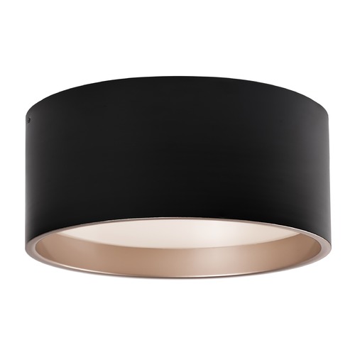 Modern Black and Gold LED Flush Mount 3000K 1887LM by Kuzco Lighting