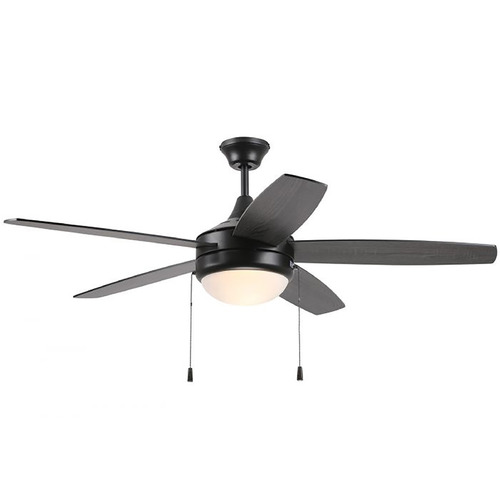 Phaze Energy Star 5 Blade Flat Black LED Ceiling Fan by Craftmade Lighting