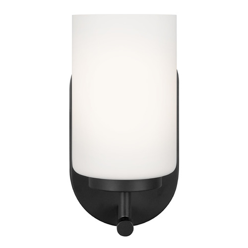 Generation Lighting Oslo Wall Sconce in Midnight Black by Generation Lighting 41160-112