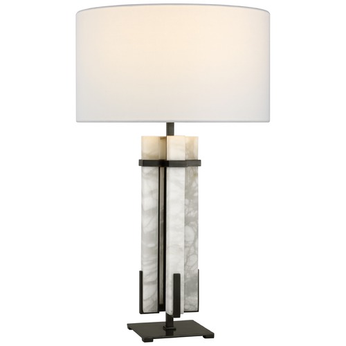 Visual Comfort Signature Collection Ian K. Fowler Malik Table Lamp in Bronze by Visual Comfort Signature S3910BZALBL