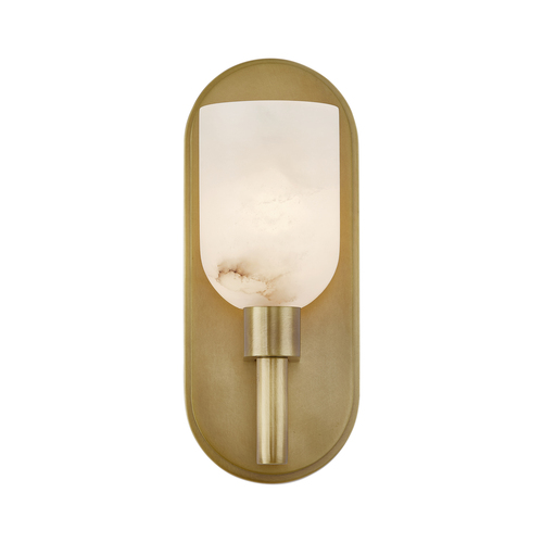 Alora Lighting Elisa Carlucci Lucian Vintage Brass Sconce