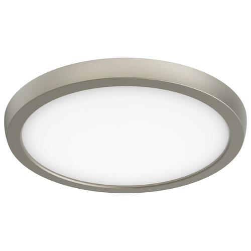 Blink 9-Inch 13W 5CCT LED Flush Mount in Nickel by Satco Lighting