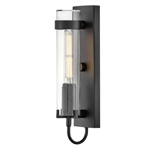 Ryden Medium Outdoor Wall Light in Black by Hinkley Lighting