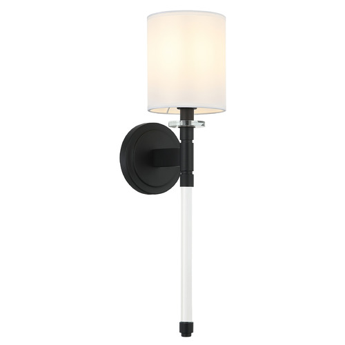 Matteo Lighting Matteo Lighting Fairburn Matte Black LED Sconce S00801MB