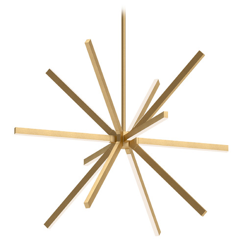 Kuzco Lighting Sirius Brushed Gold LED Chandelier