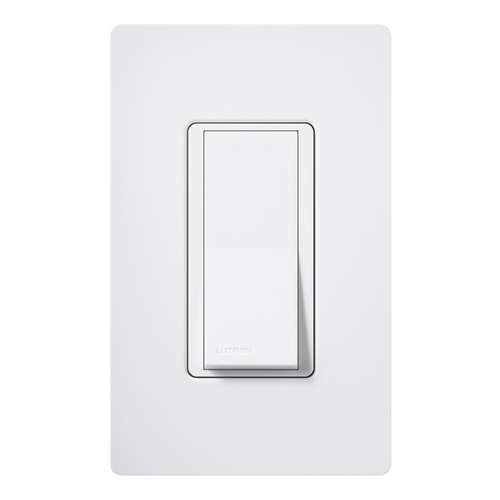 Diva General Purpose On/Off Paddle Switch in White 15A
