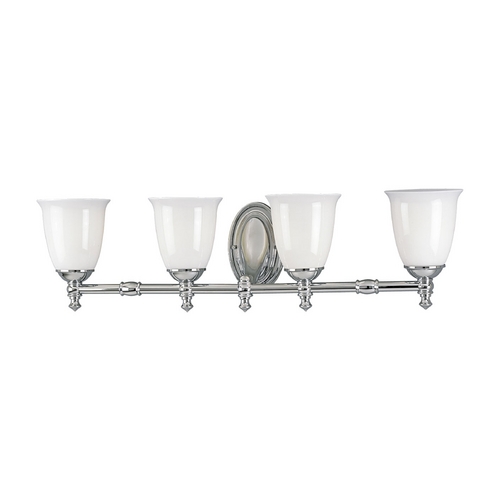 Victorian Bathroom Light in Chrome by Progress Lighting