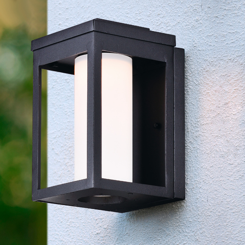 Maxim Lighting Salon LED Black LED Outdoor Wall Light by Maxim Lighting 55902SWBK