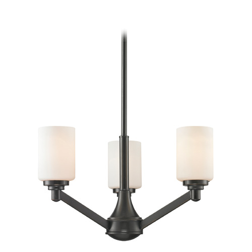 Z-Lite Z-Lite Montego Coppery Bronze Mini-Chandelier 411-3
